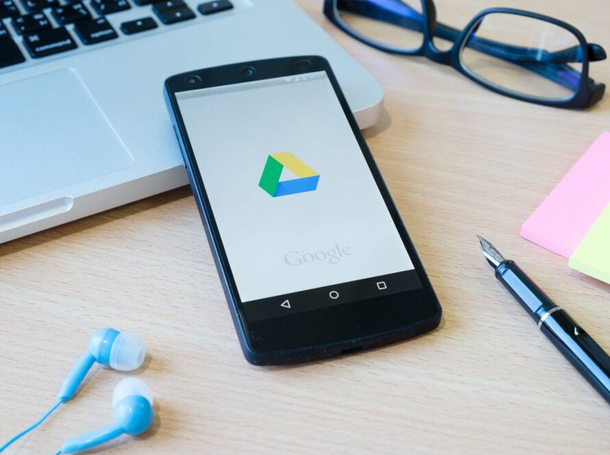 Therapist setting up Google Ads campaign on laptop (Google Ads for therapists)